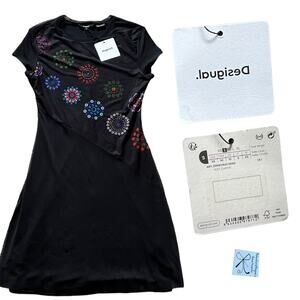 Desigual. Tulle and Mandalas Dammi Dress Sz S